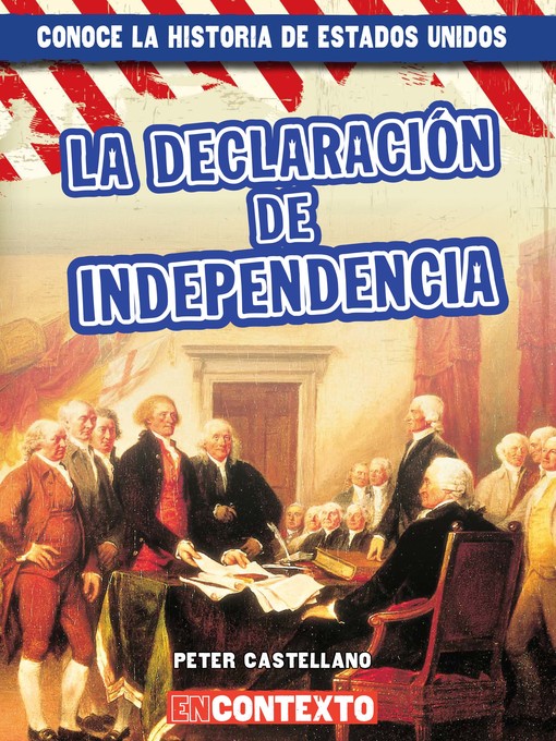 Cover image for La Declaración de Independencia (The Declaration of Independence)